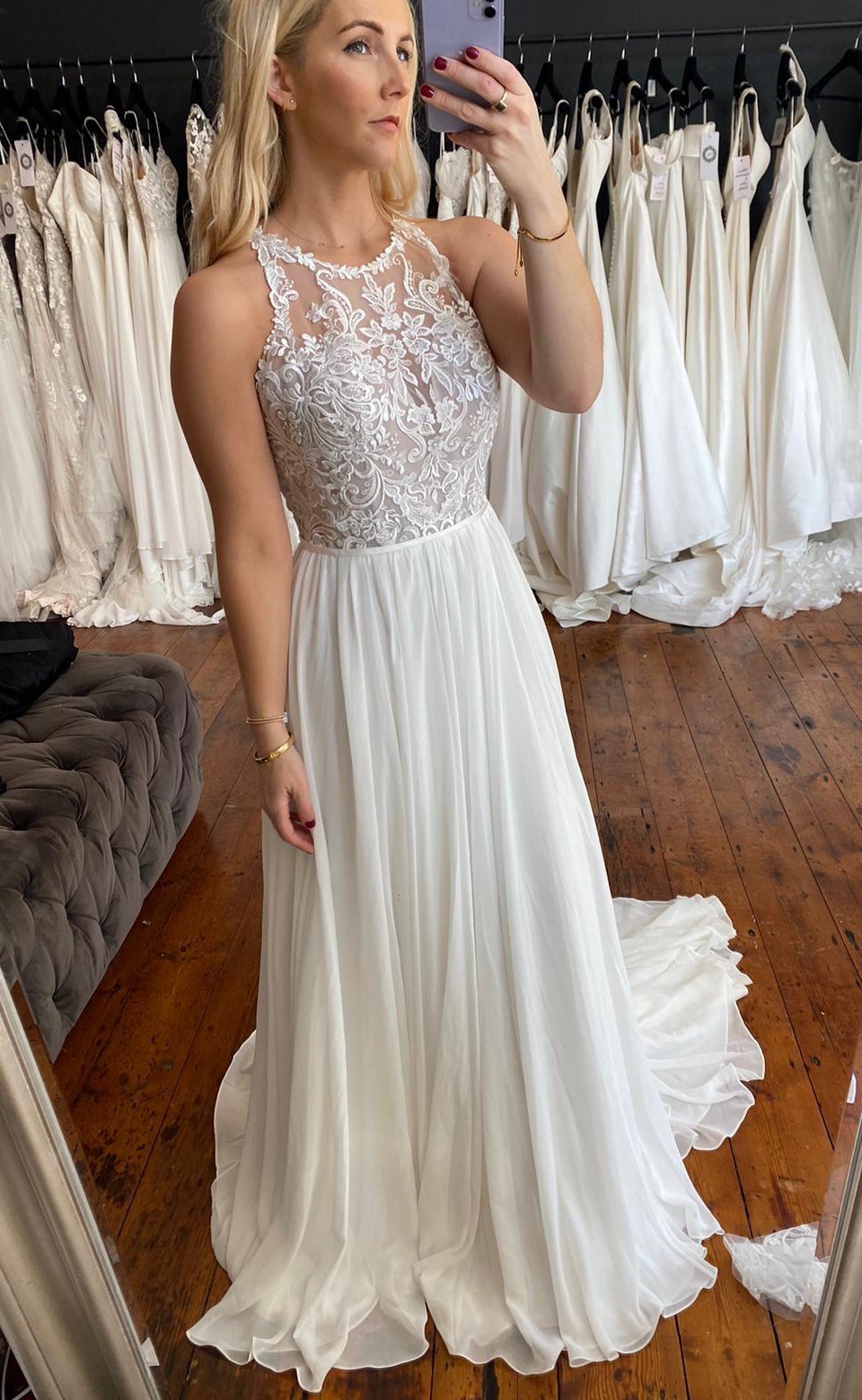 Rebecca Ingram Tasha Sample Wedding Dress Save 43% - Stillwhite