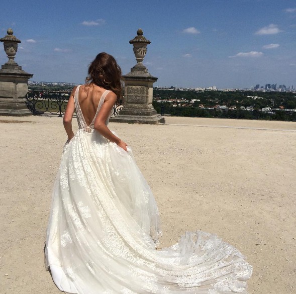 helena embellished maxi wedding dress