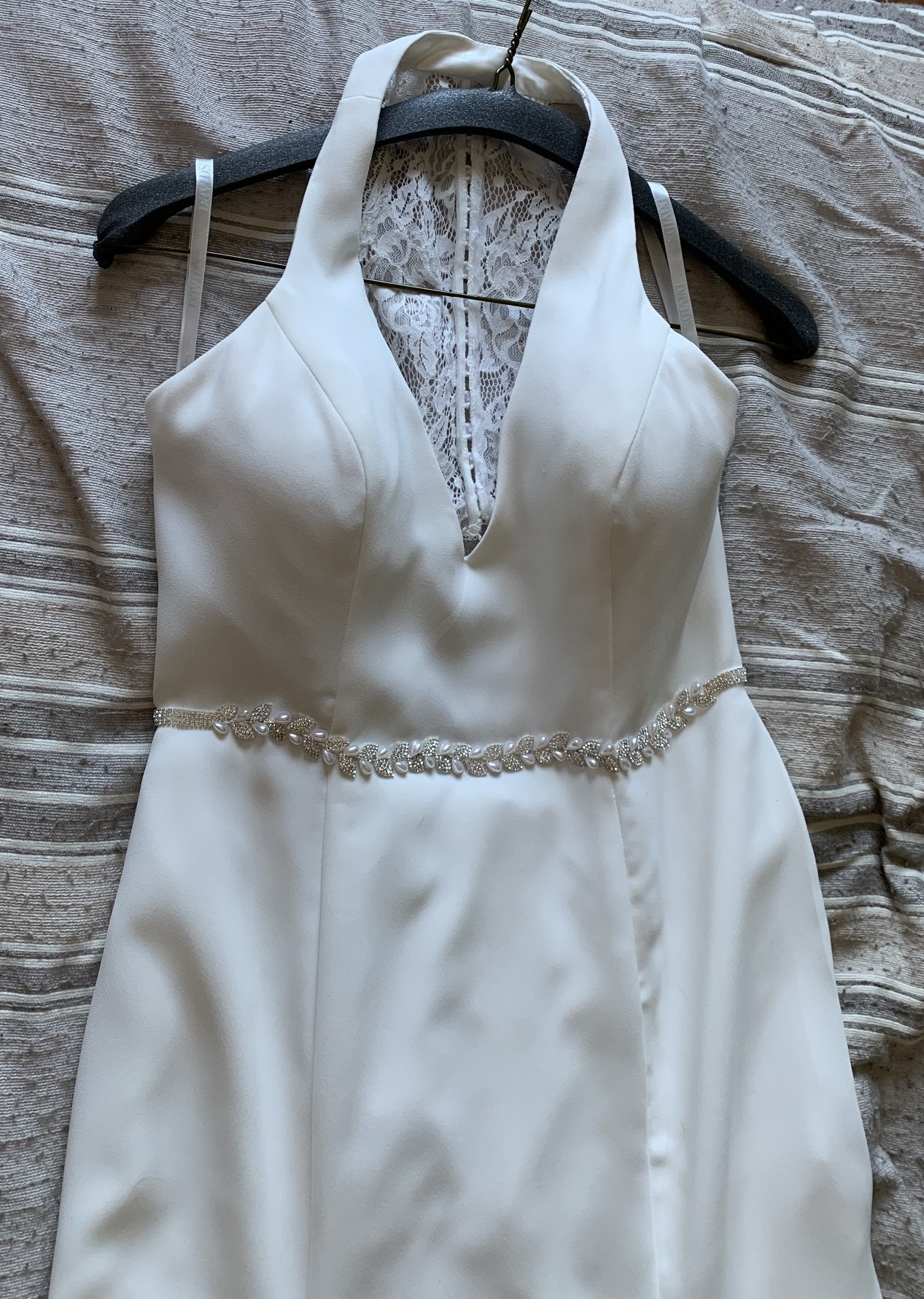 David's Bridal WG3989 Preowned Wedding Dress Save 50% - Stillwhite
