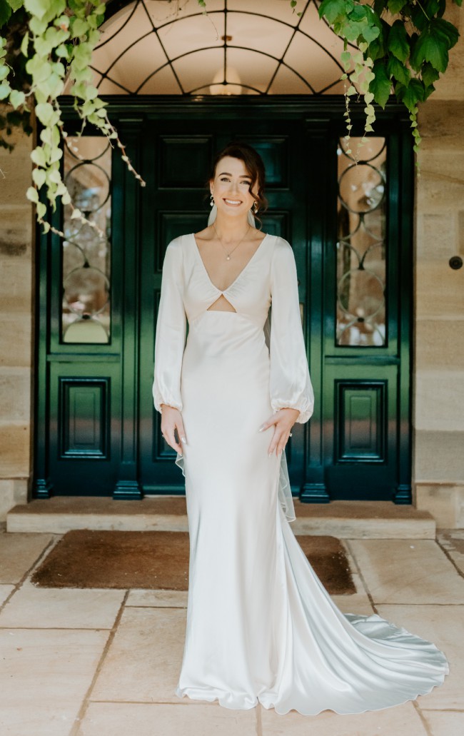 Shona Joy, LA LUNE RUCHED BODICE BALLOON SLEEVE MAXI DRESS - Wedding Dress  Save 9% - Stillwhite