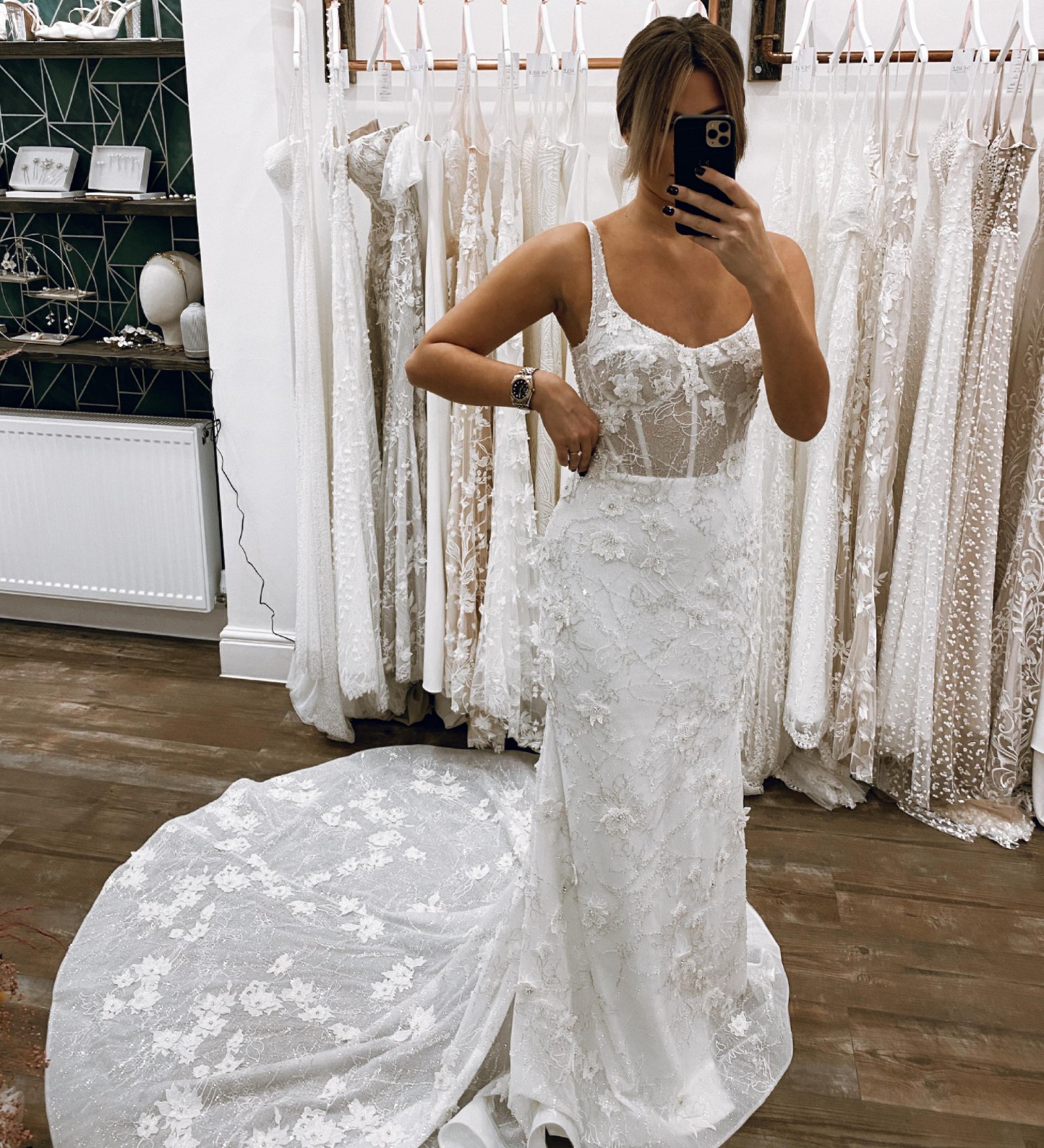Alena Leena Zinnia Sample Wedding Dress Save 50% - Stillwhite