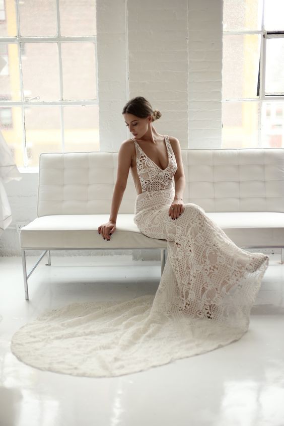 Goddess By Nature Preowned Wedding Dress On Sale 60 Off Stillwhite