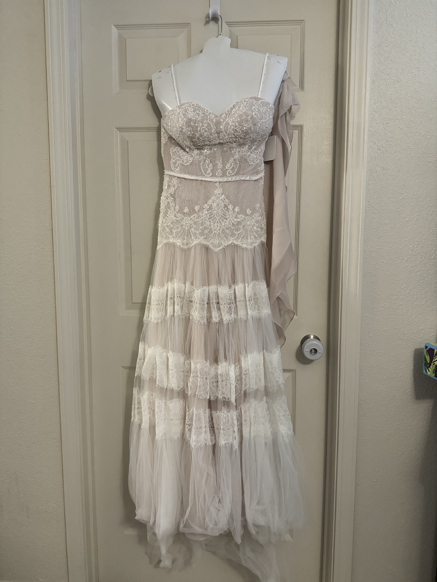 Melissa Sweet, Banded Lace Point D'Esprit Wedding Dress (MS251204 New Wedding  Dress Save 62% - Stillwhite