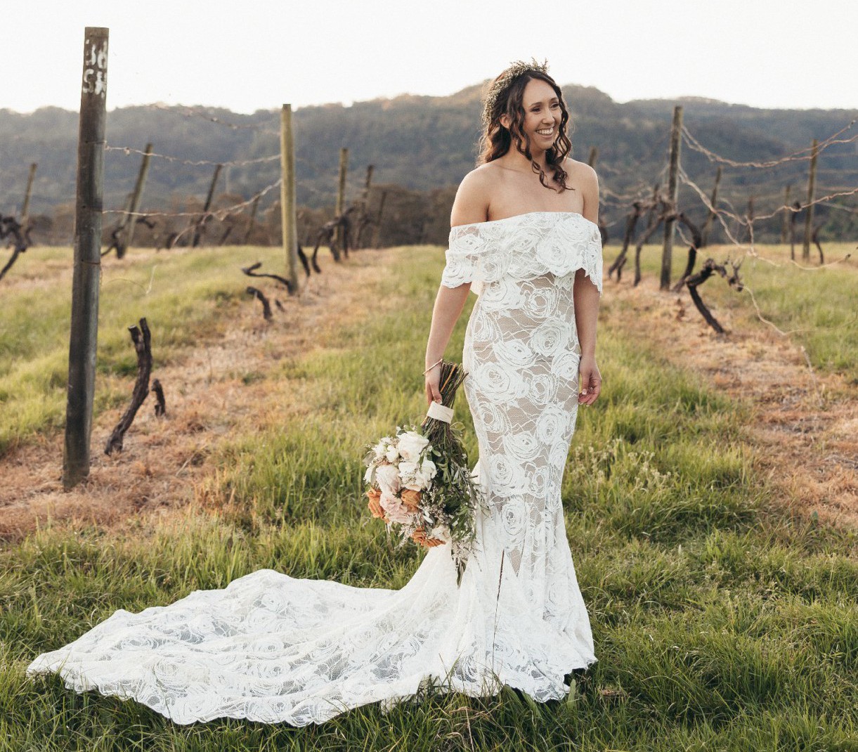 Grace Loves Lace, Peaches - Chai Lining Wedding Dress Save 48% - Stillwhite Grace Loves Lace, Peaches - Chai Lining Wedding Dress Save 48% - Stillwhite