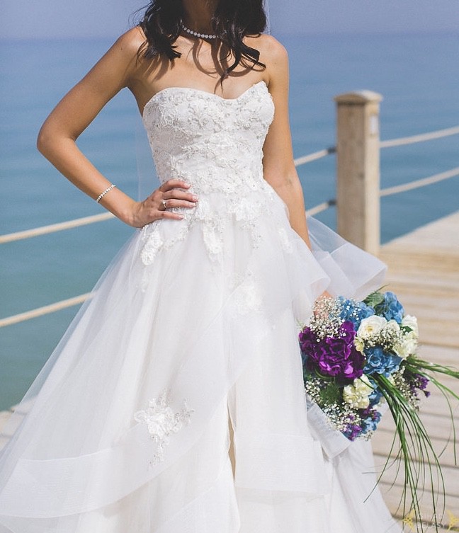 Monique Lhuillier Bliss By Monique L Huillier 1518 Preowned