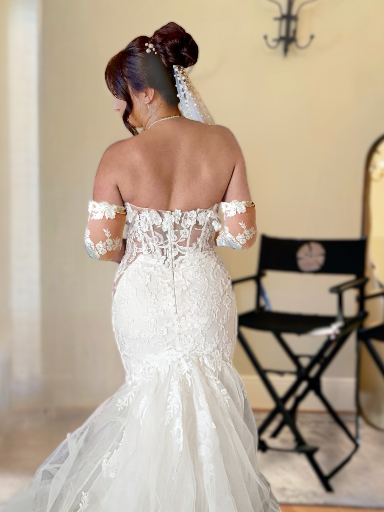blue wedding dress for sale Cream Floral Square Neck Maternity Midi Dress – PinkBlush main image 1