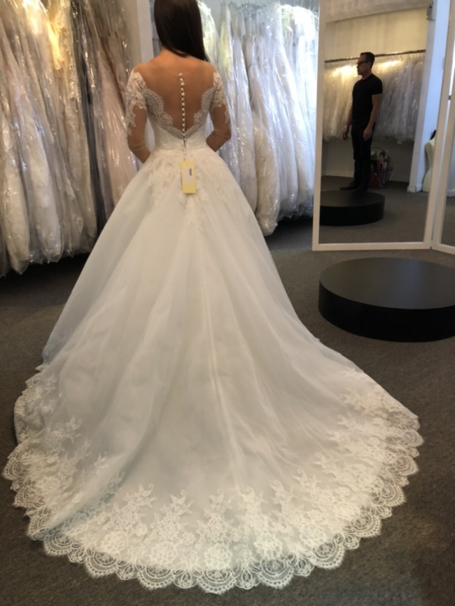 allure bridal 9366