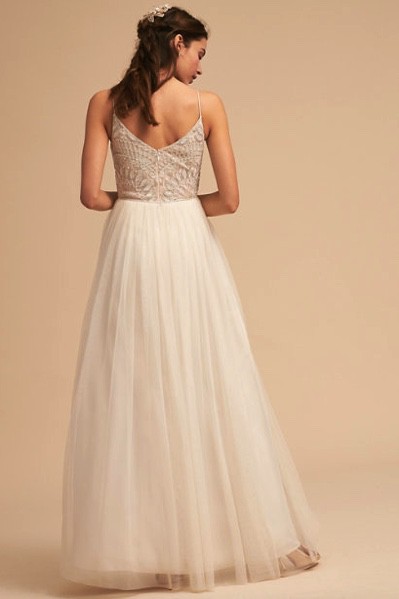 BHLDN Violetta by Papell Wedding Dress Save 31% -