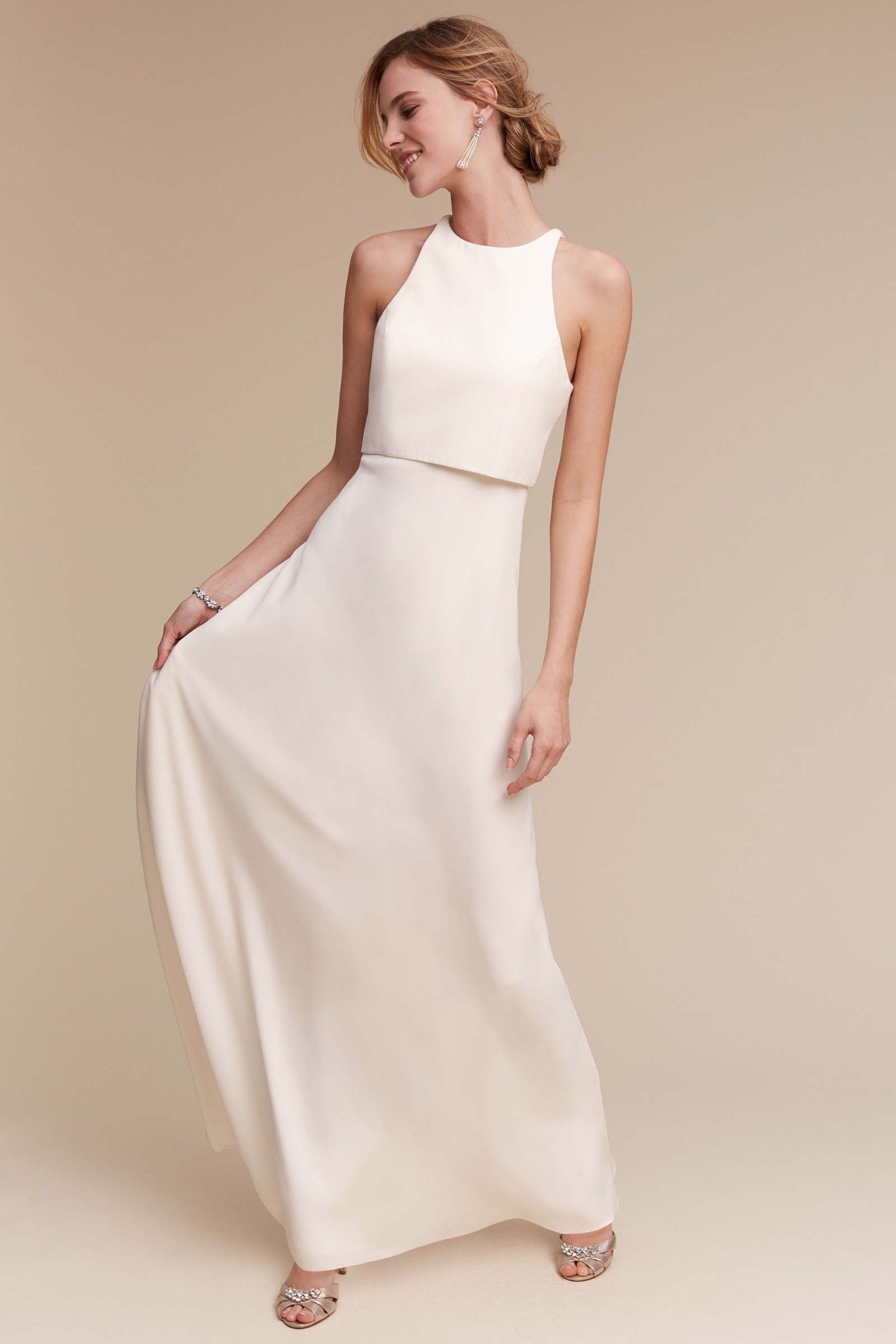 Jill jill stuart outlet silk gown