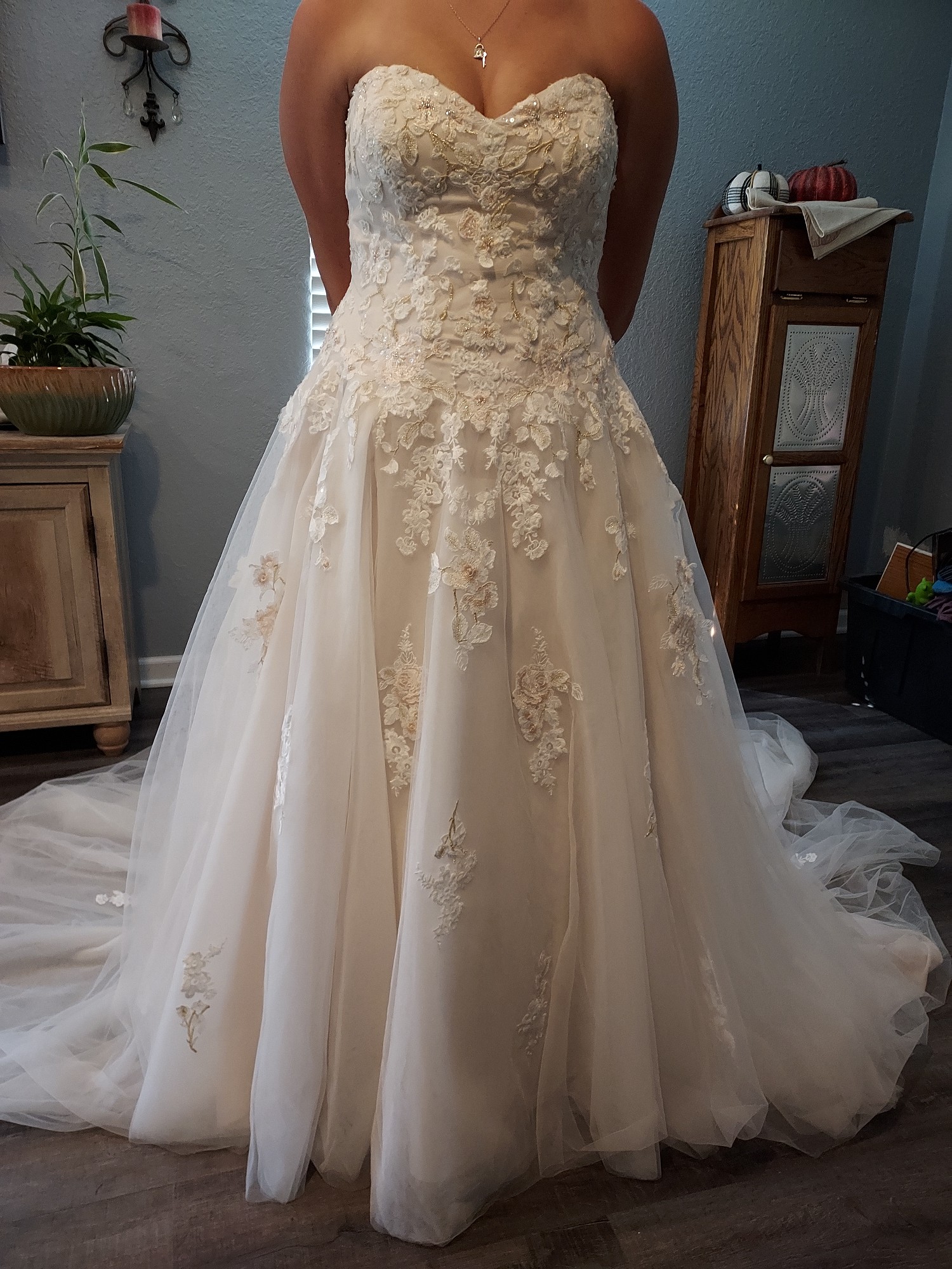 David's Bridal Collection V3902 New Wedding Dress Save 41% - Stillwhite