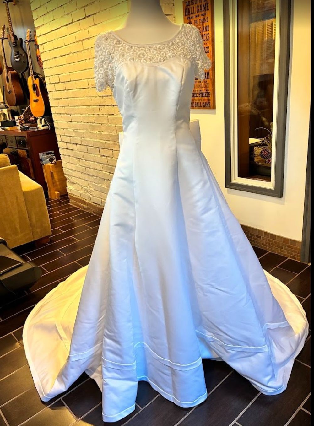 Mary's Bridal, A-Line Taffeta Style 9722 Wedding Dress Save 56% - Stillwhite