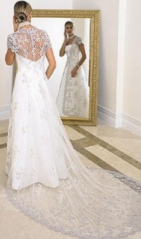 alfred angelo lace wedding dress