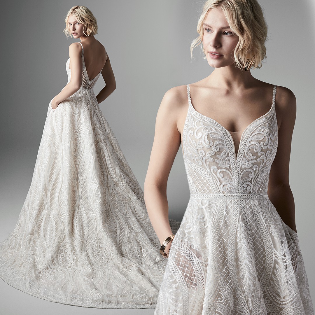 Maggie Sottero Roxanne Sample Wedding Dress Save 36% - Stillwhite