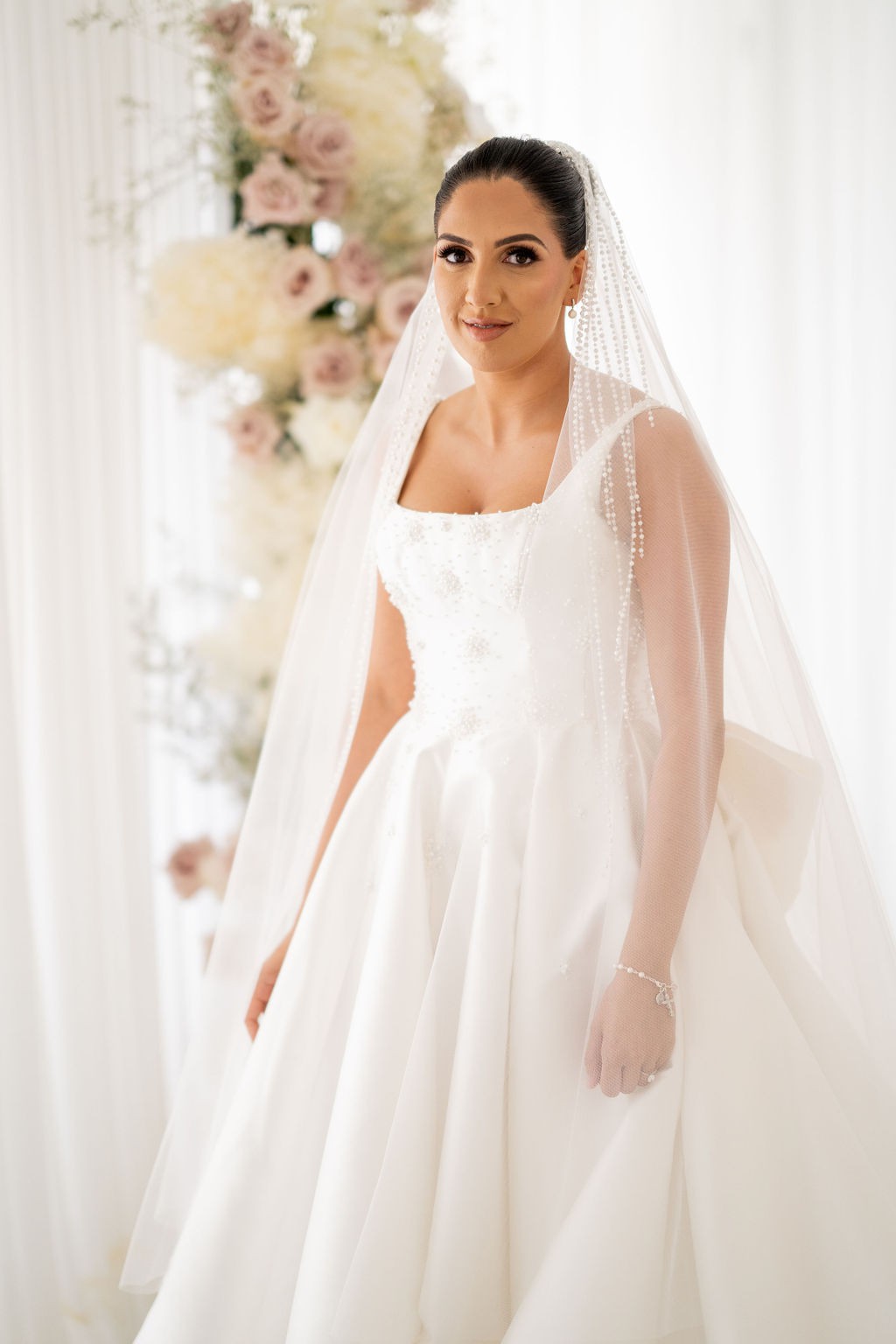 Steven Khalil Duchess Satin Wedding Dress - Stillwhite