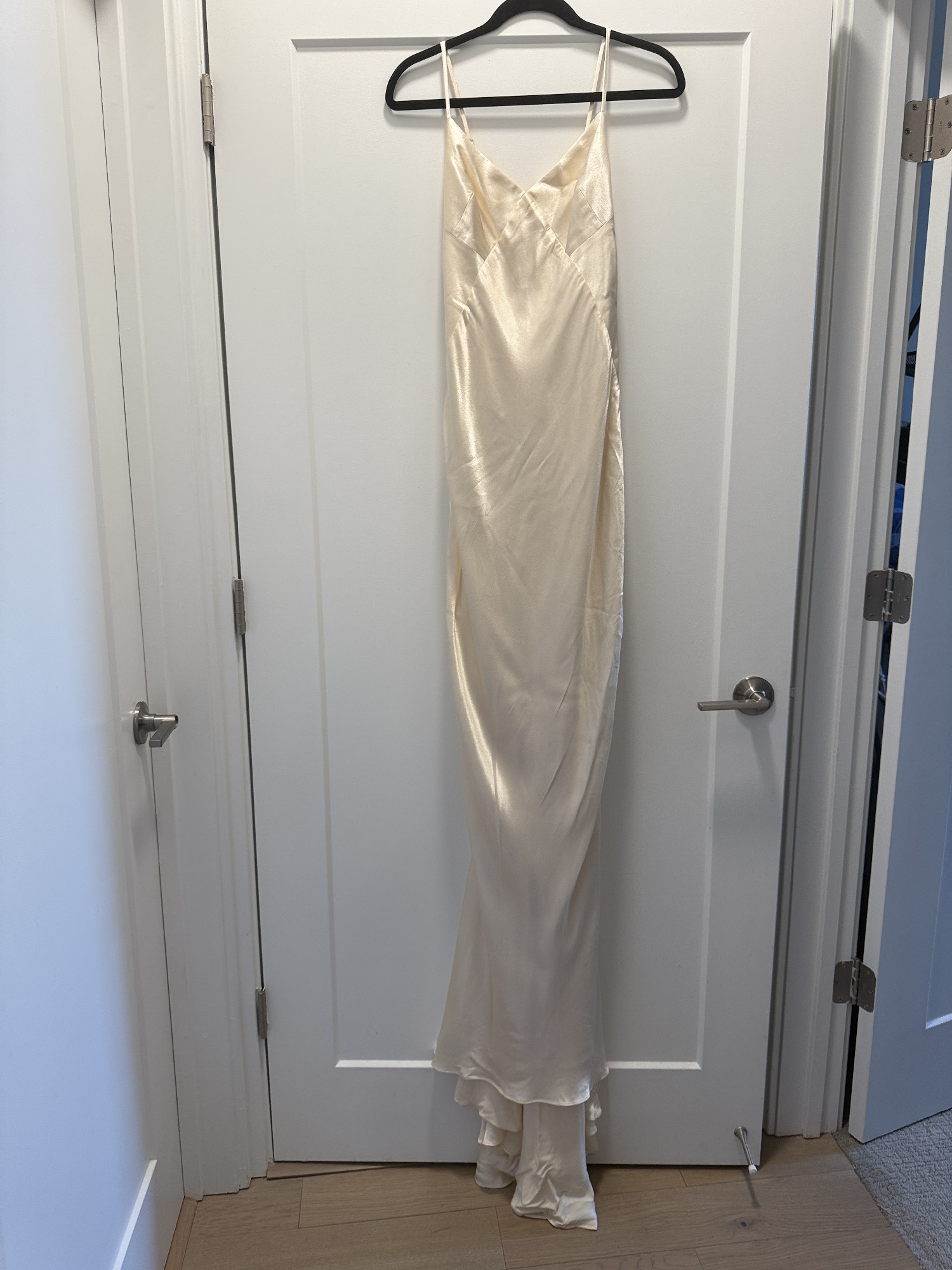la lune low back maxi dress - cream Shona Joy - La Lune Lace Back Maxi Dress - Cream