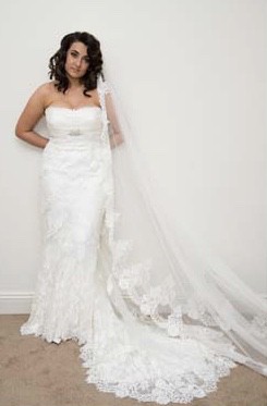 pronovias strapless