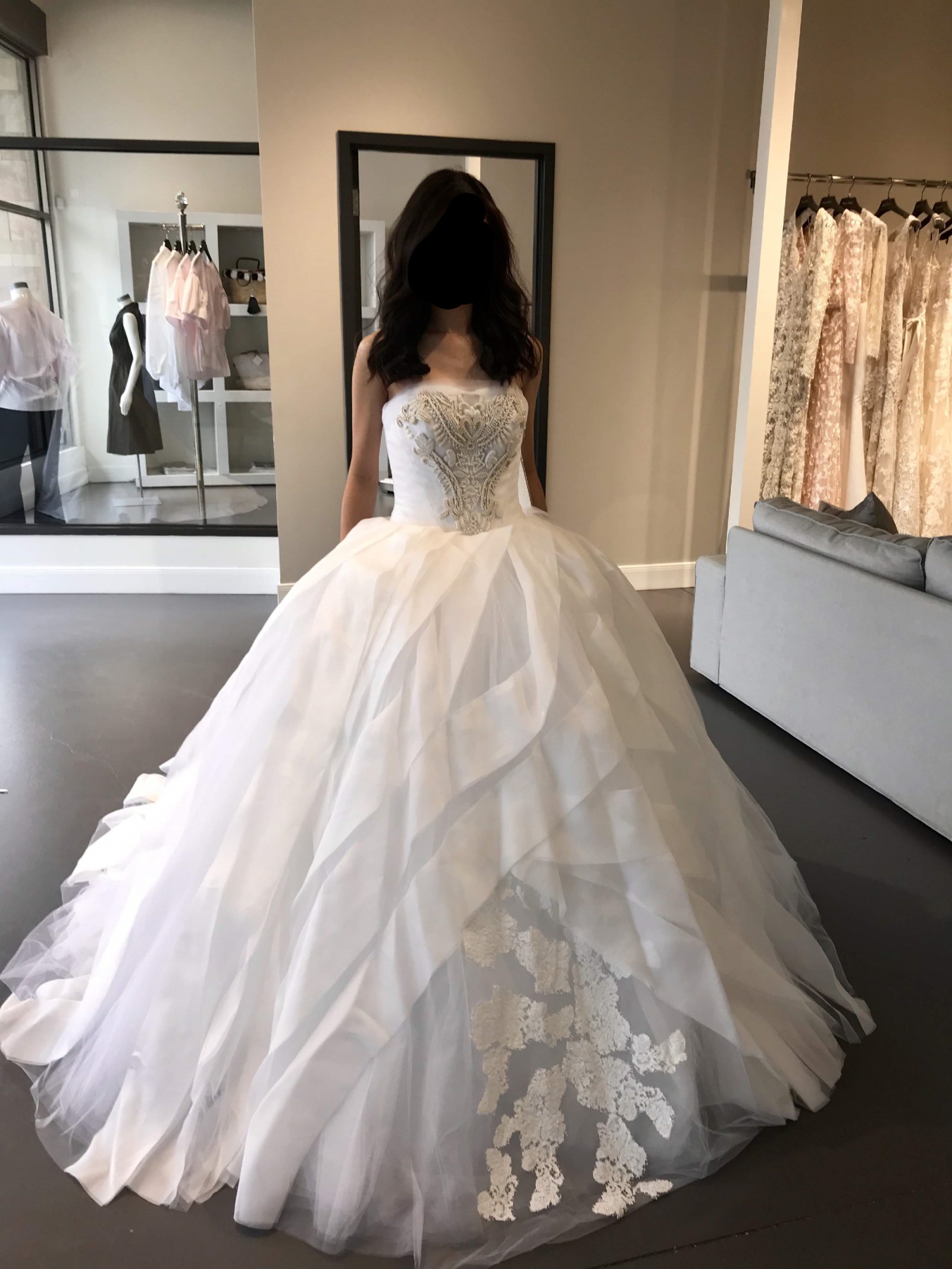 Vera Wang Liesel Preloved Wedding Dress Save 34% - Stillwhite