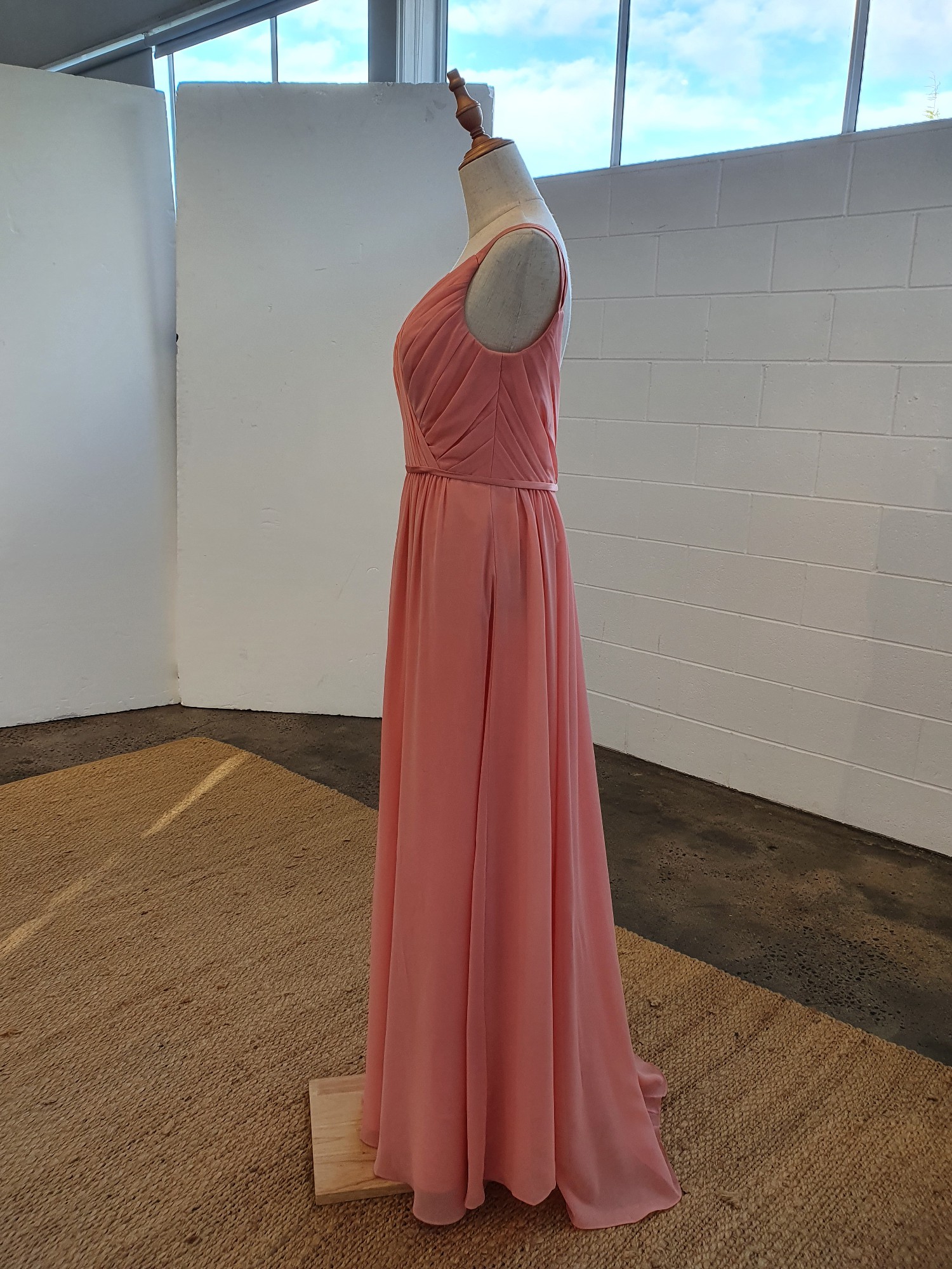 Sorella Vita newest Blush Style 8614 Maxi Dress Sz 10