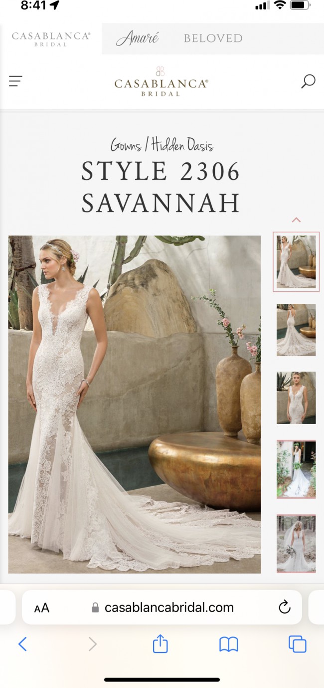Casablanca Bridal Savannah , 2306