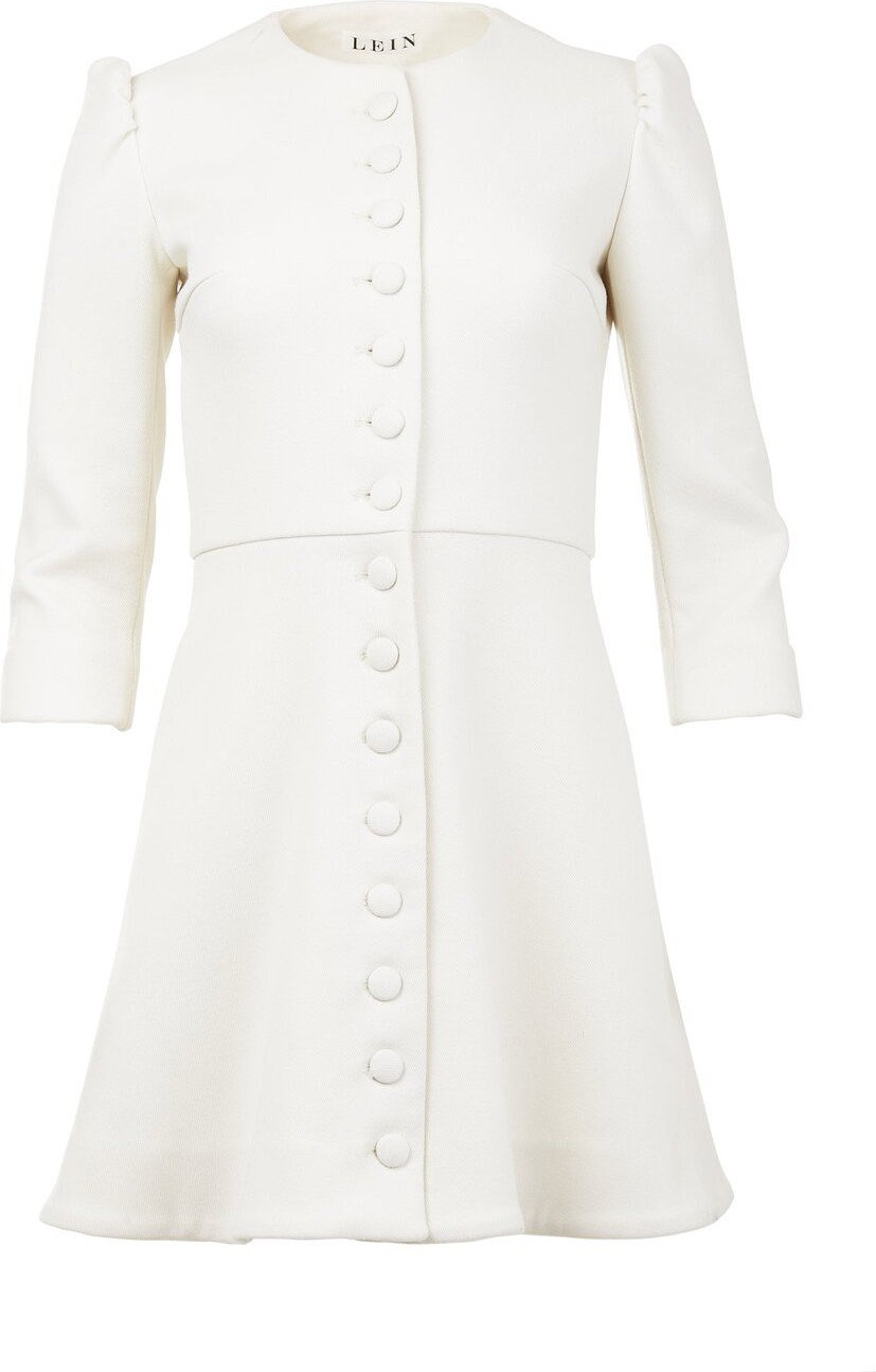 Lein Studio Wool Button Mini New Wedding Dress Save 25% - Stillwhite
