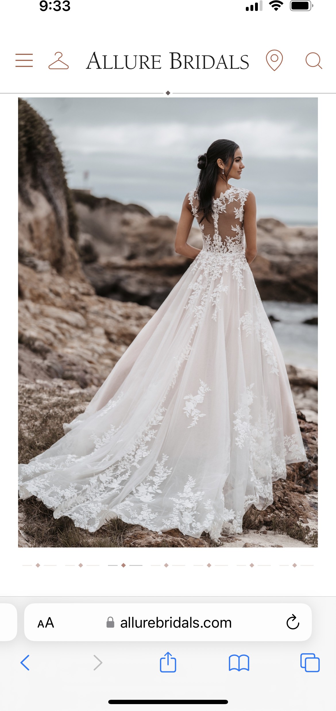 Allure Bridals 9912 New Wedding Dress Save 50% - Stillwhite