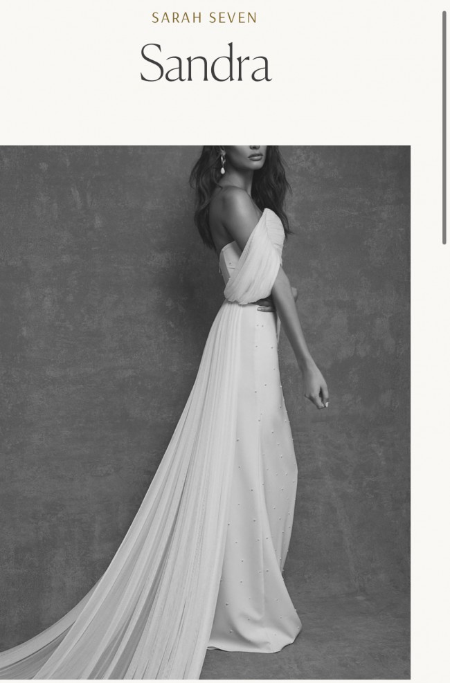Sarah Seven Wedding Dress Save 37% - Stillwhite