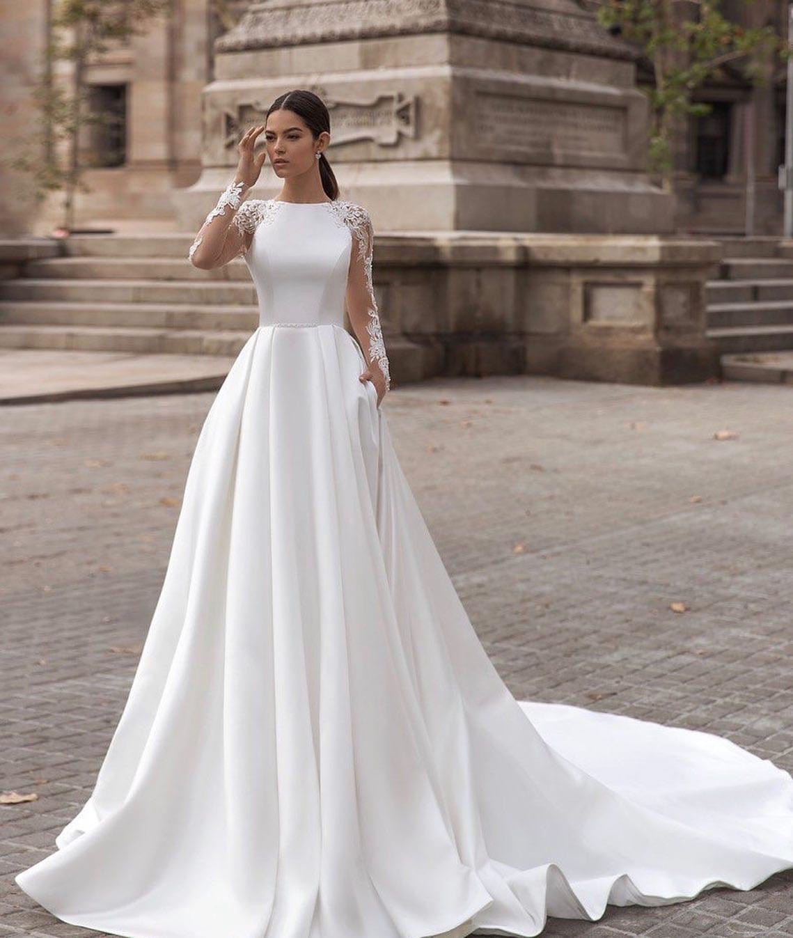 A-Line A Line New Wedding Dress Save 54% - Stillwhite