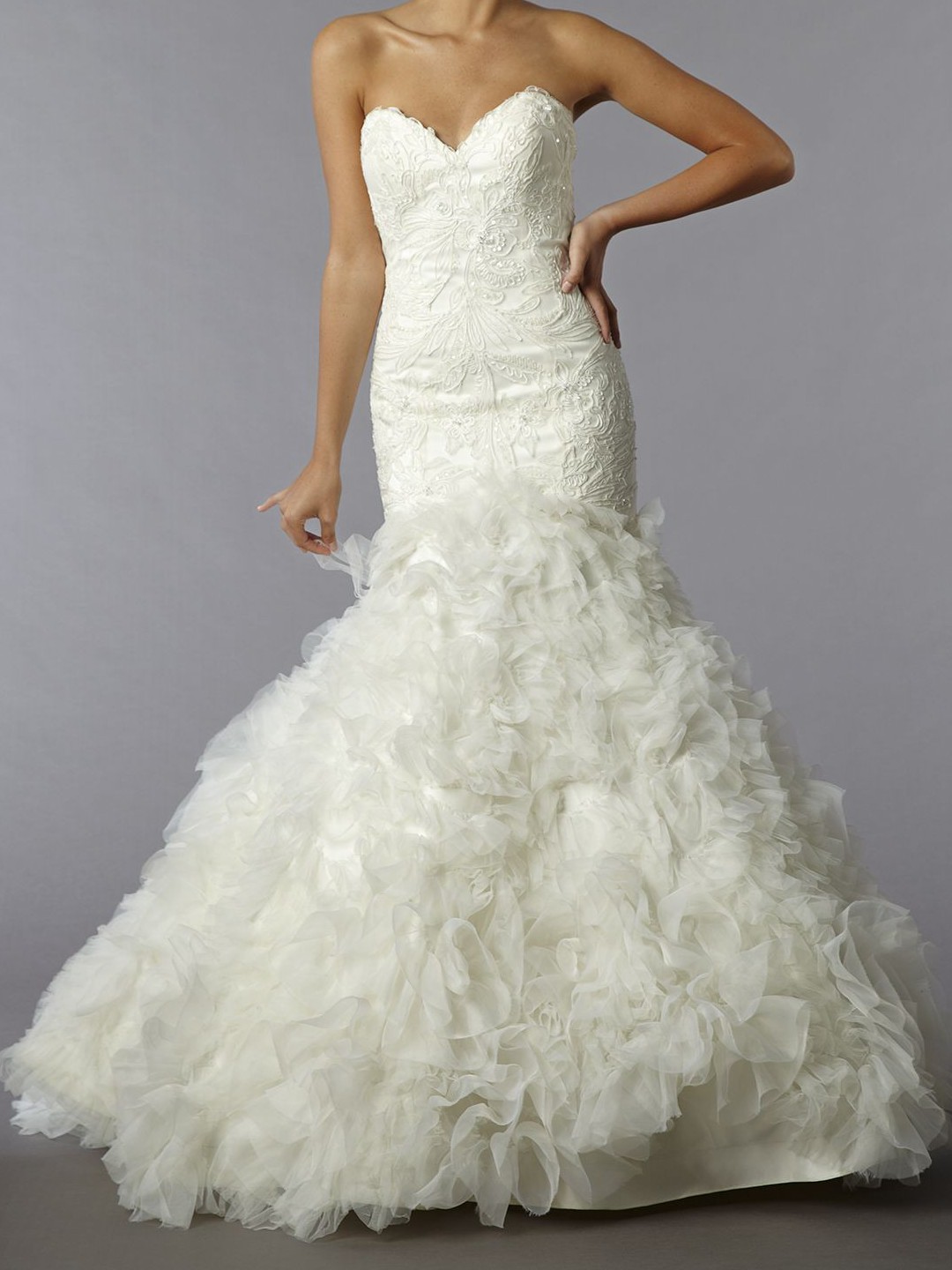 Mark Zunino 74514 Mz2 Used Wedding  Dress  on Sale 91 Off 