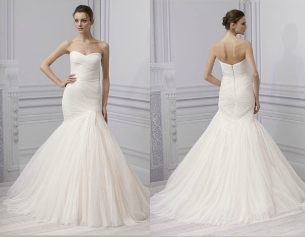 Monique Lhuillier Forever Used Wedding Dress On Sale 70 Off