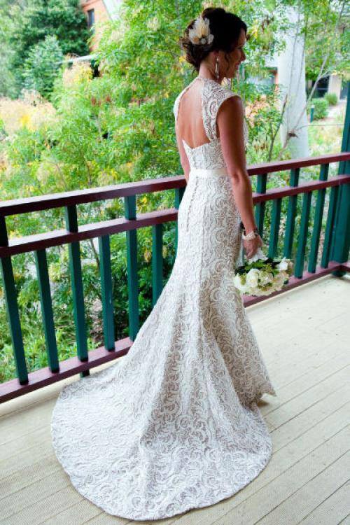 Wendy Makin Vintage Style Second Hand Wedding Dress Save