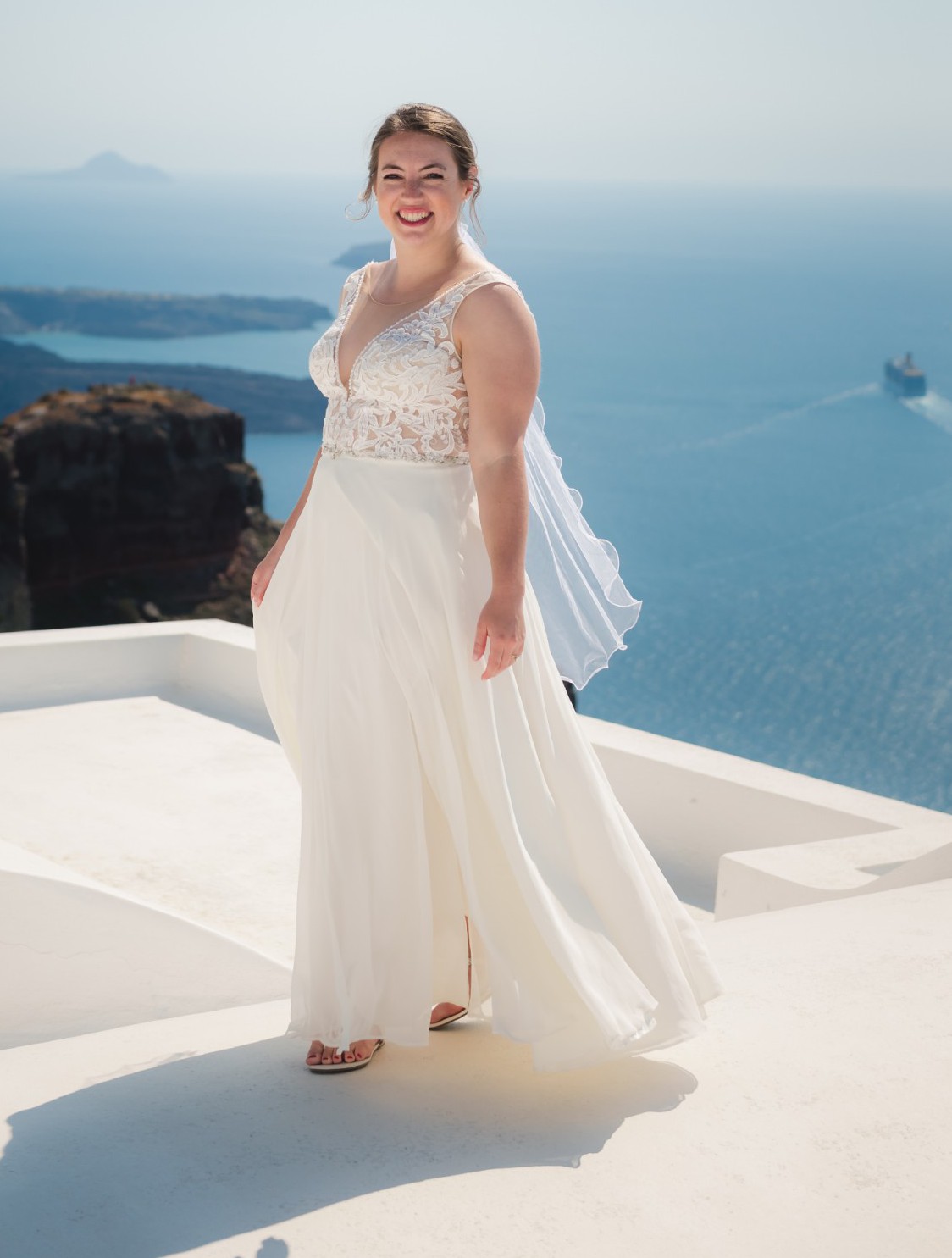 david's bridal beach wedding dress David's Bridal V9454 A-line strapless sweetheart wedding dress/gown beaded sz 8