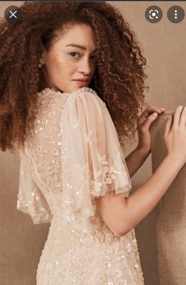 honesty flower gown needle and thread