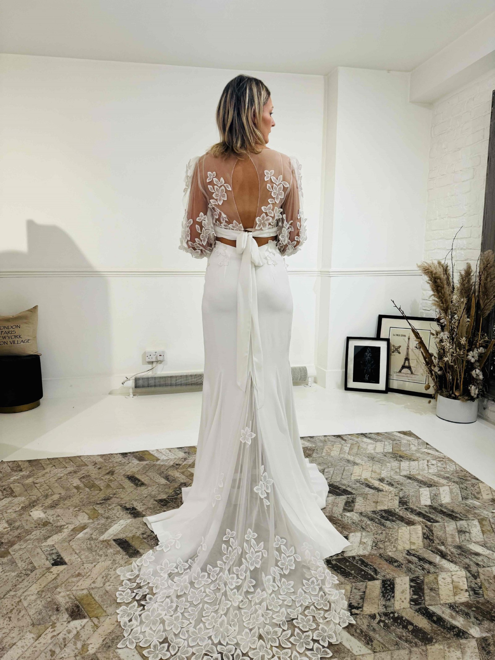 Rime Arodaky, Amber Beverly Wedding Dress Save 55% Stillwhite