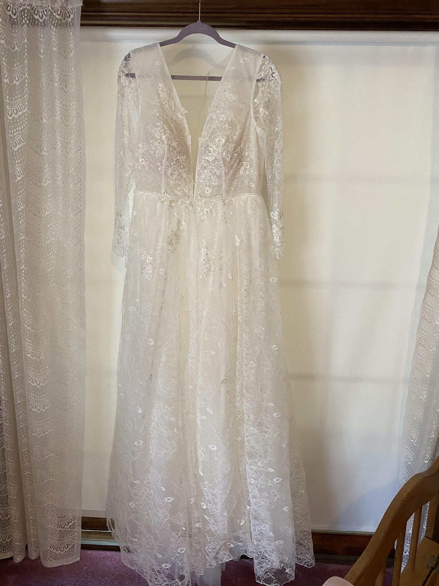 Alex Veil Bridal Custom Made Estelle New Wedding Dress Save 39