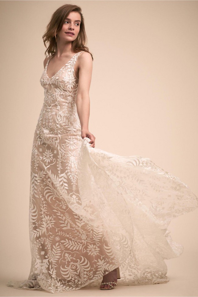 BHLDN Lindley Gown (Willowby by Watters)