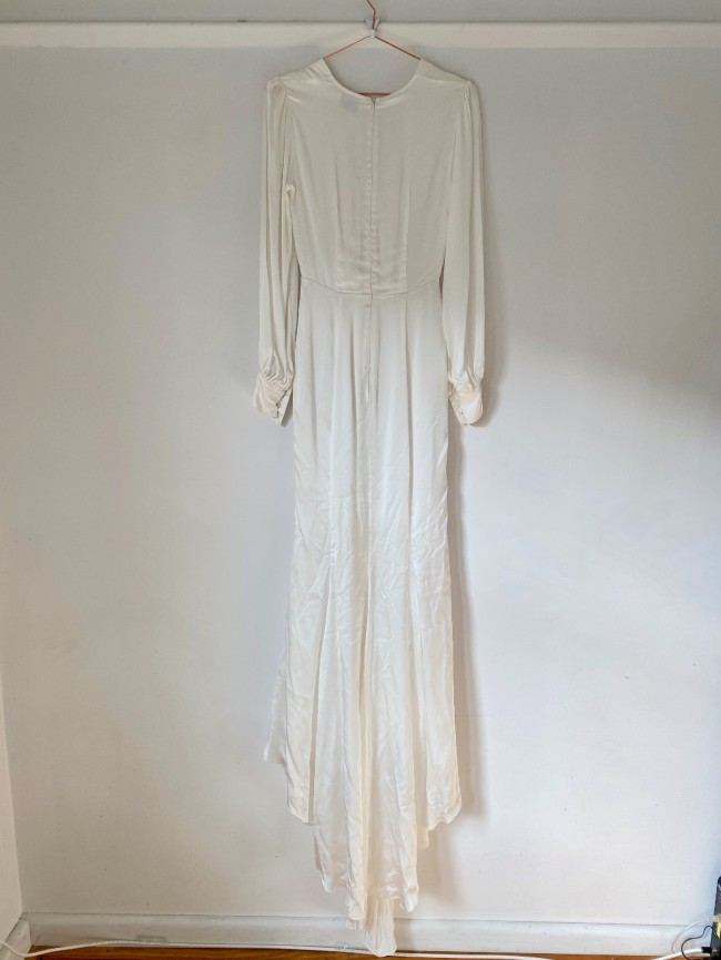 MLM Bridal Lennon Silk Gown New Wedding Dress Save 50% - Stillwhite