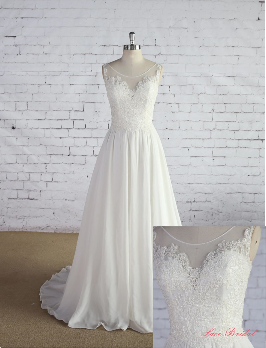 ALine Custom Made New Wedding Dress Stillwhite