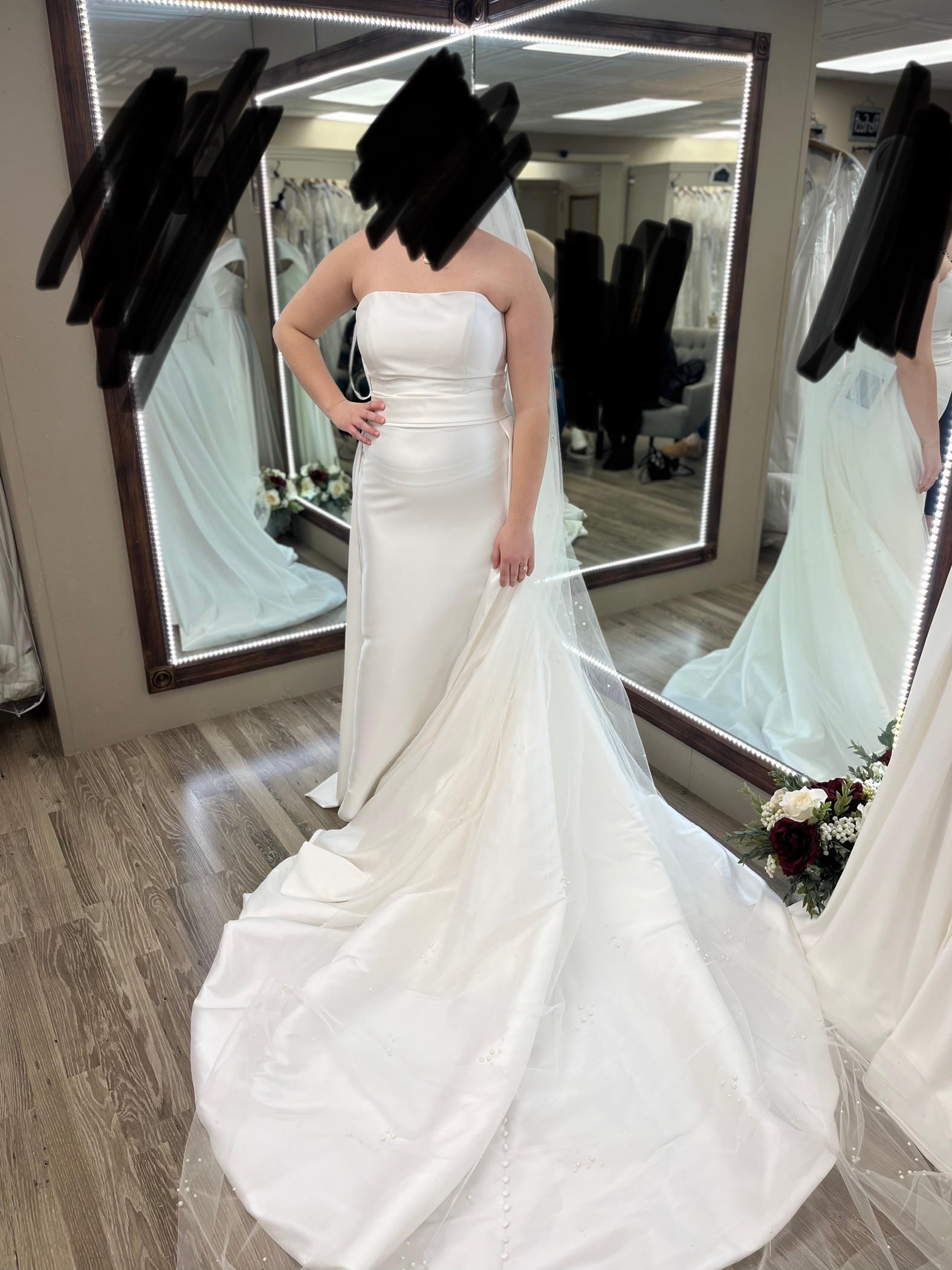 Allure Satin Wedding Dress