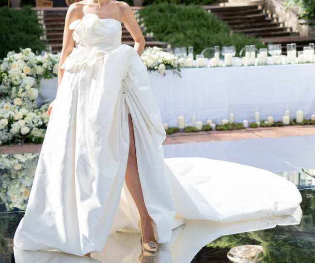 YOLAN CRIS Dolcドレス Yolan Cris Used Wedding Dress Save 65% - Stillwhite