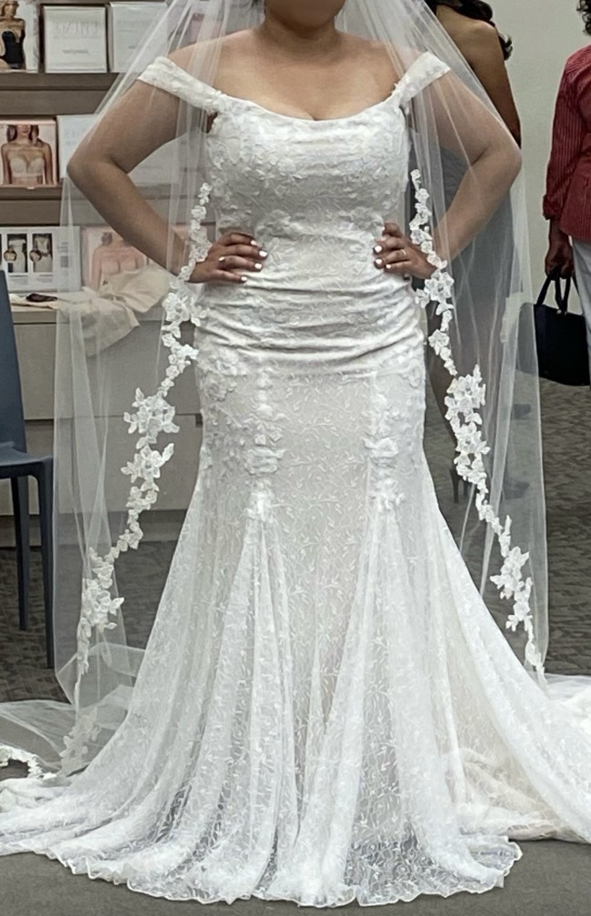 Melissa Sweet, Off the shoulder lace New Wedding Dress Save 39% - Stillwhite Melissa Sweet, Off the shoulder lace New Wedding Dress Save 39% - Stillwhite