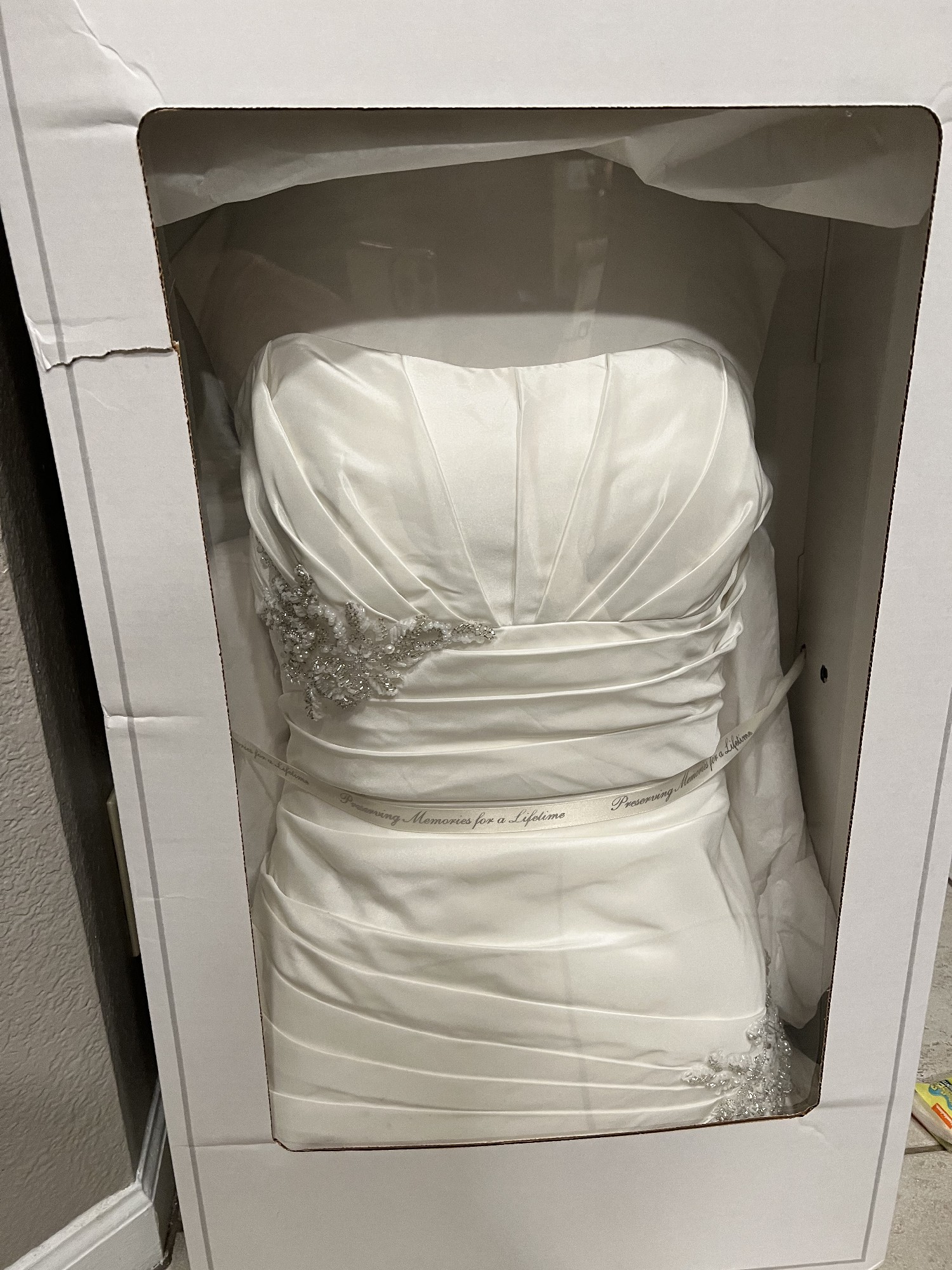 David's bridal clearance wedding dress cleaning