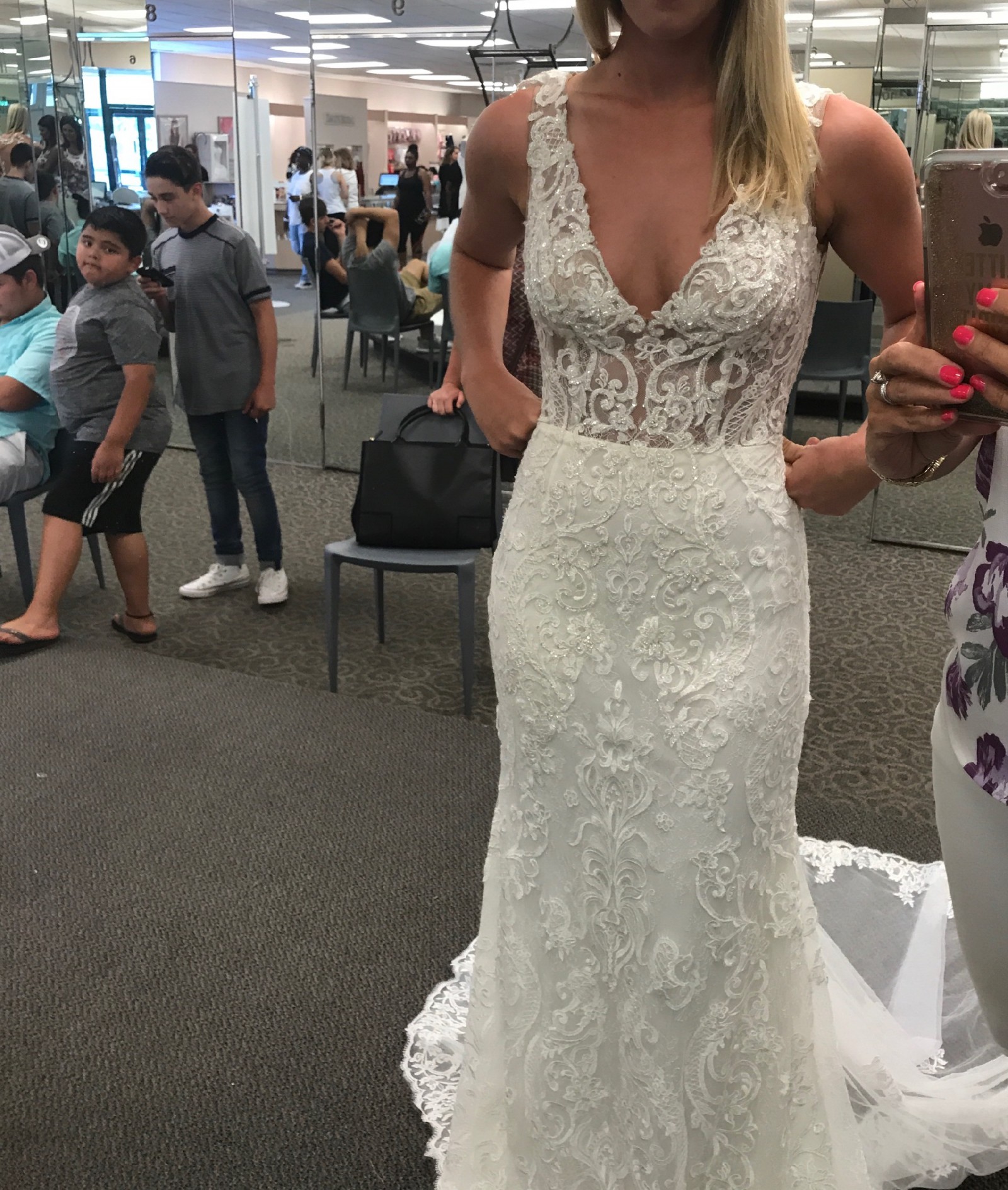 lace blessing dress
