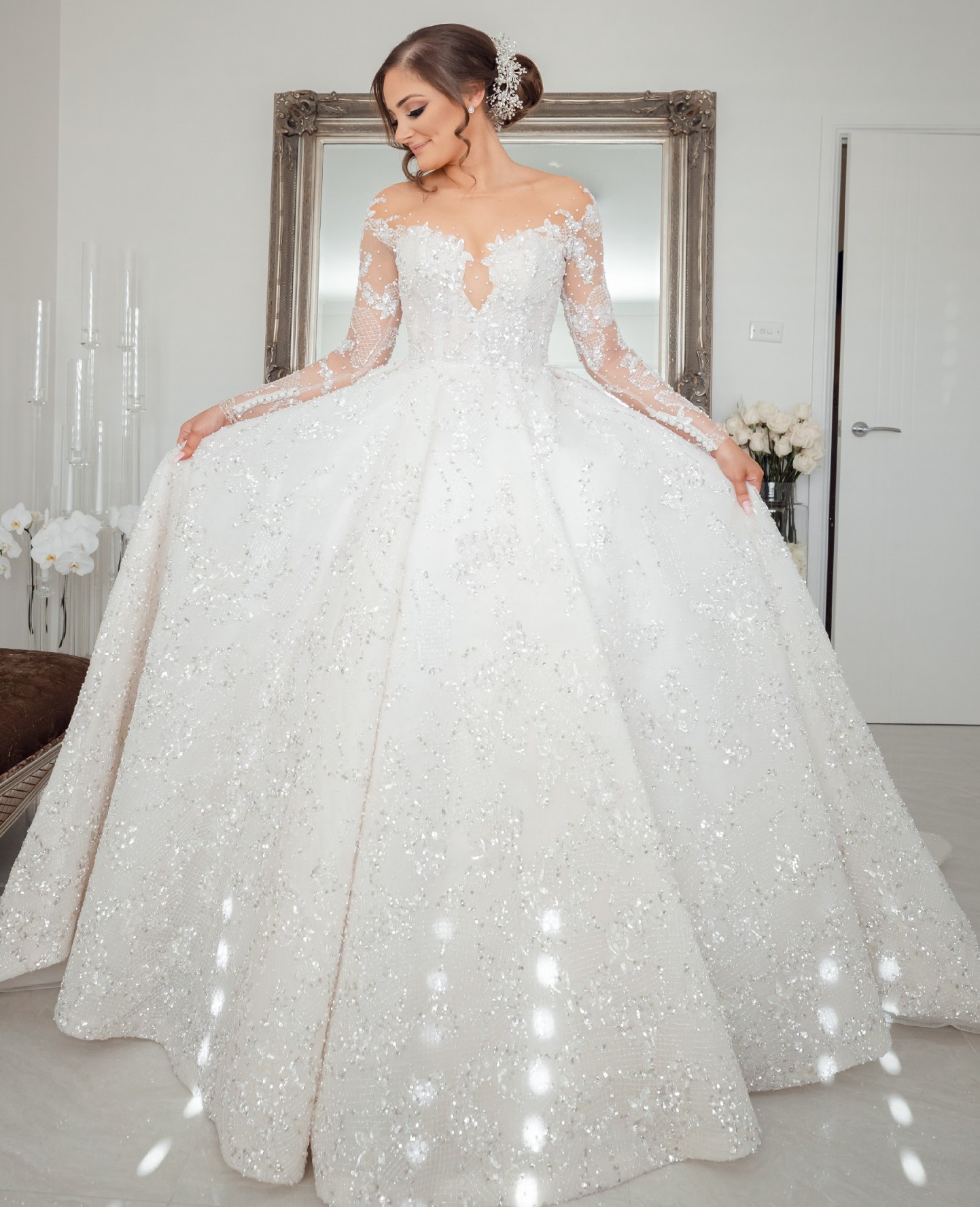Steven Khalil Custom Made Used Wedding Dress - Stillwhite