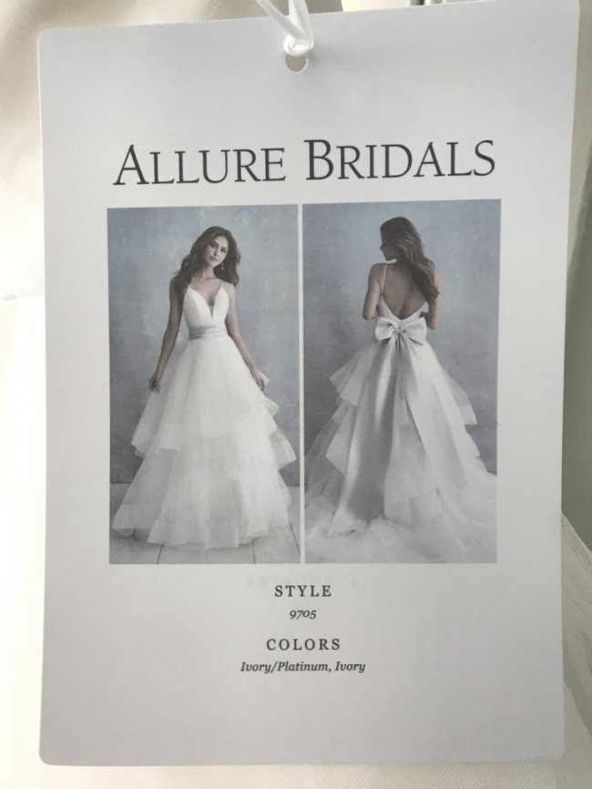 allure bridal 9705