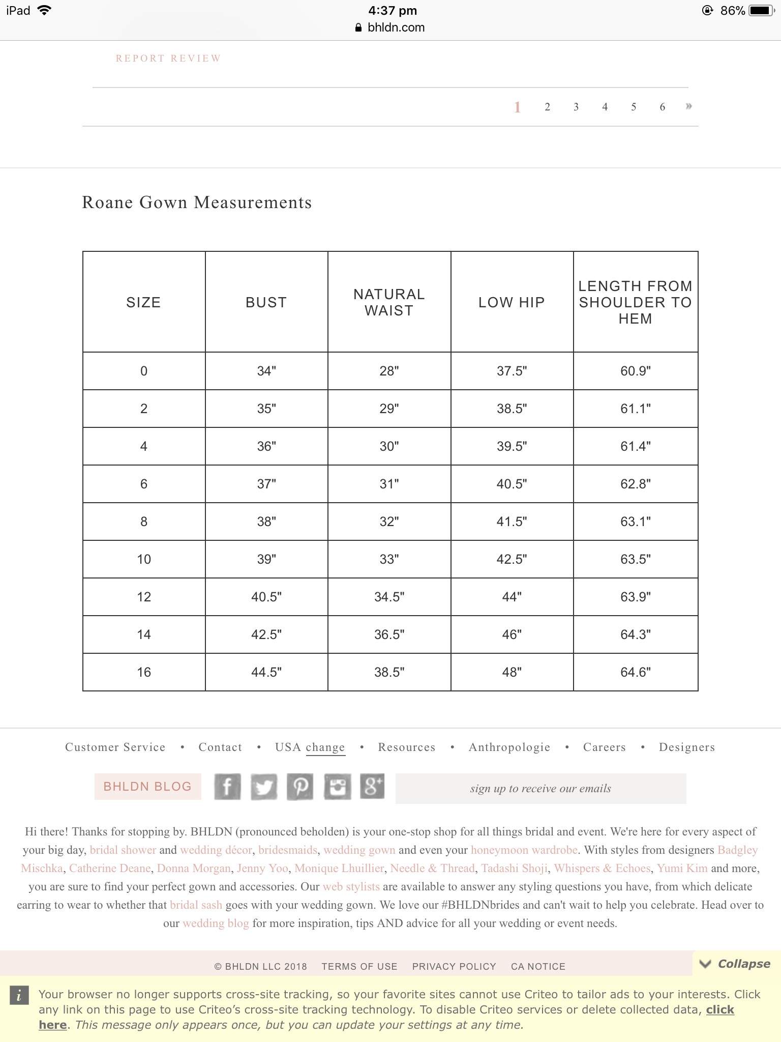 BHLDN Second Hand Wedding Dress Save 14 Stillwhite