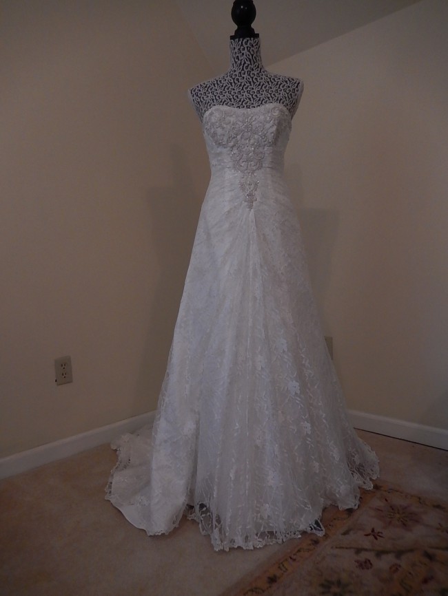 David's Bridal WG9821 New Wedding Dress Save 75% - Stillwhite