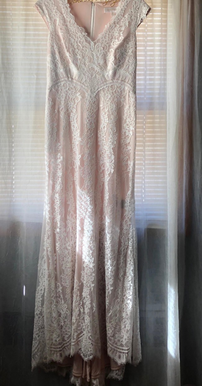 Tadashi Shoji BHLDN Fiorelle Gown New Wedding Dress Save 75% - Stillwhite