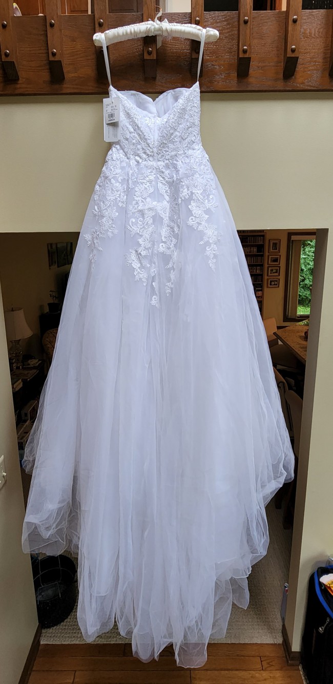 David's Bridal WG3861 New Wedding Dress Save 27 Stillwhite