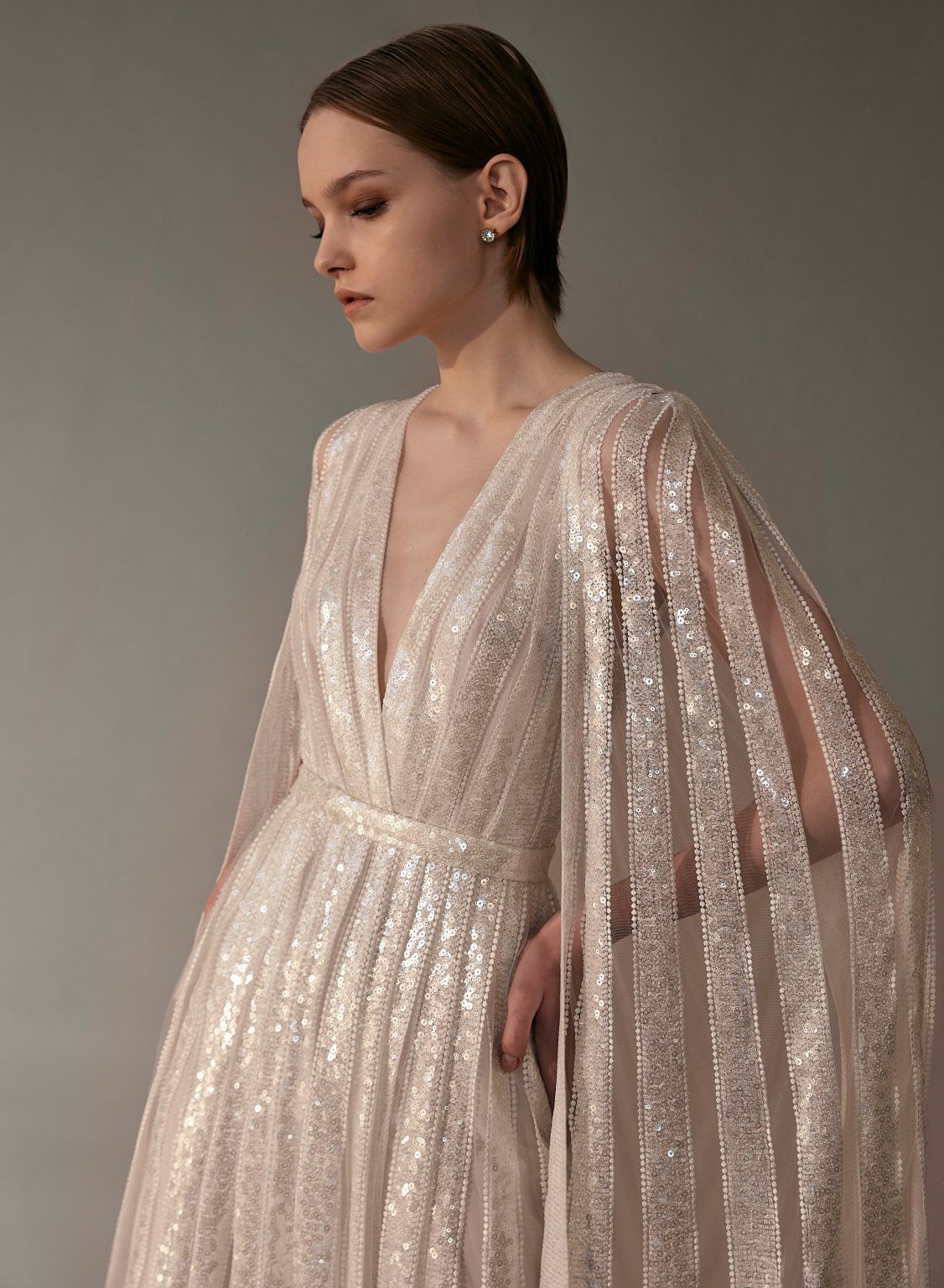 Elie saab cape dress best sale