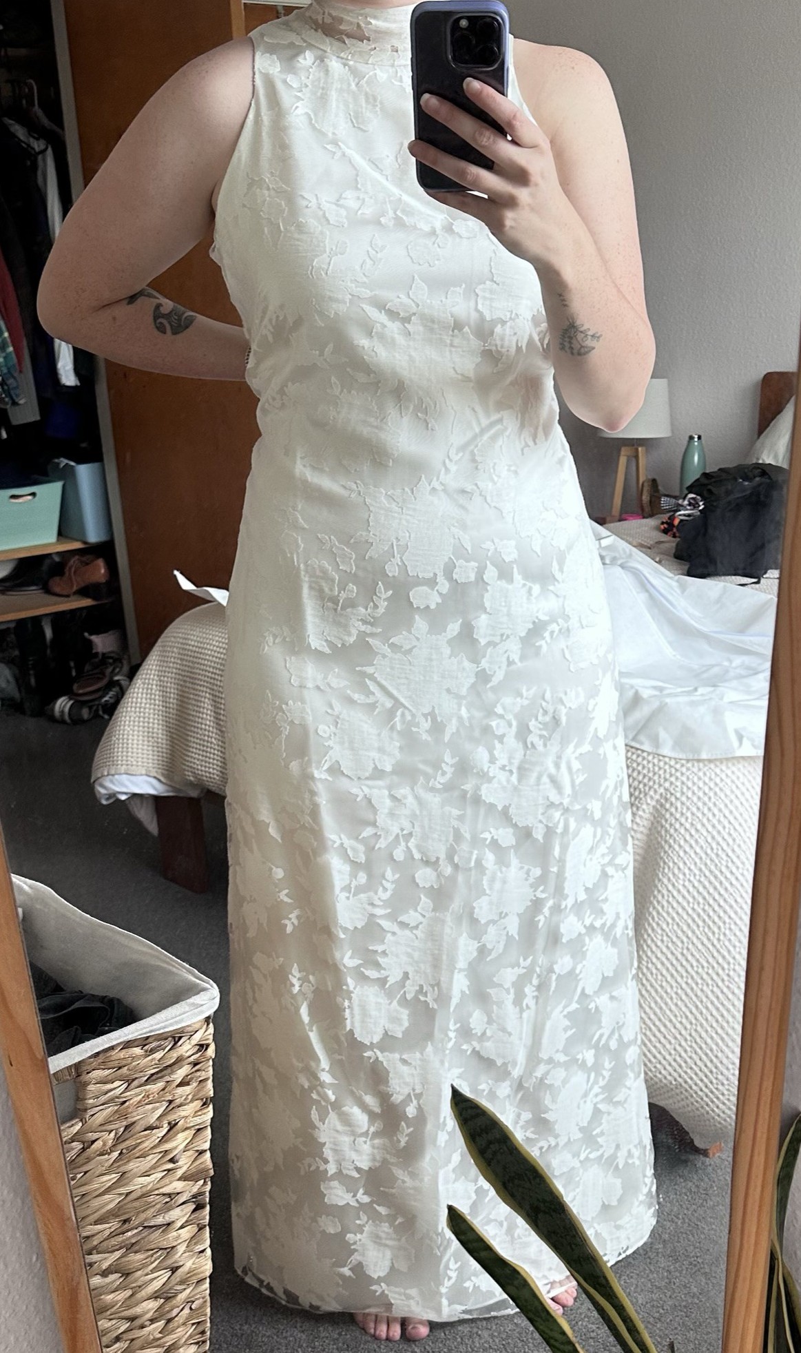 H&m conscious wedding on sale dress